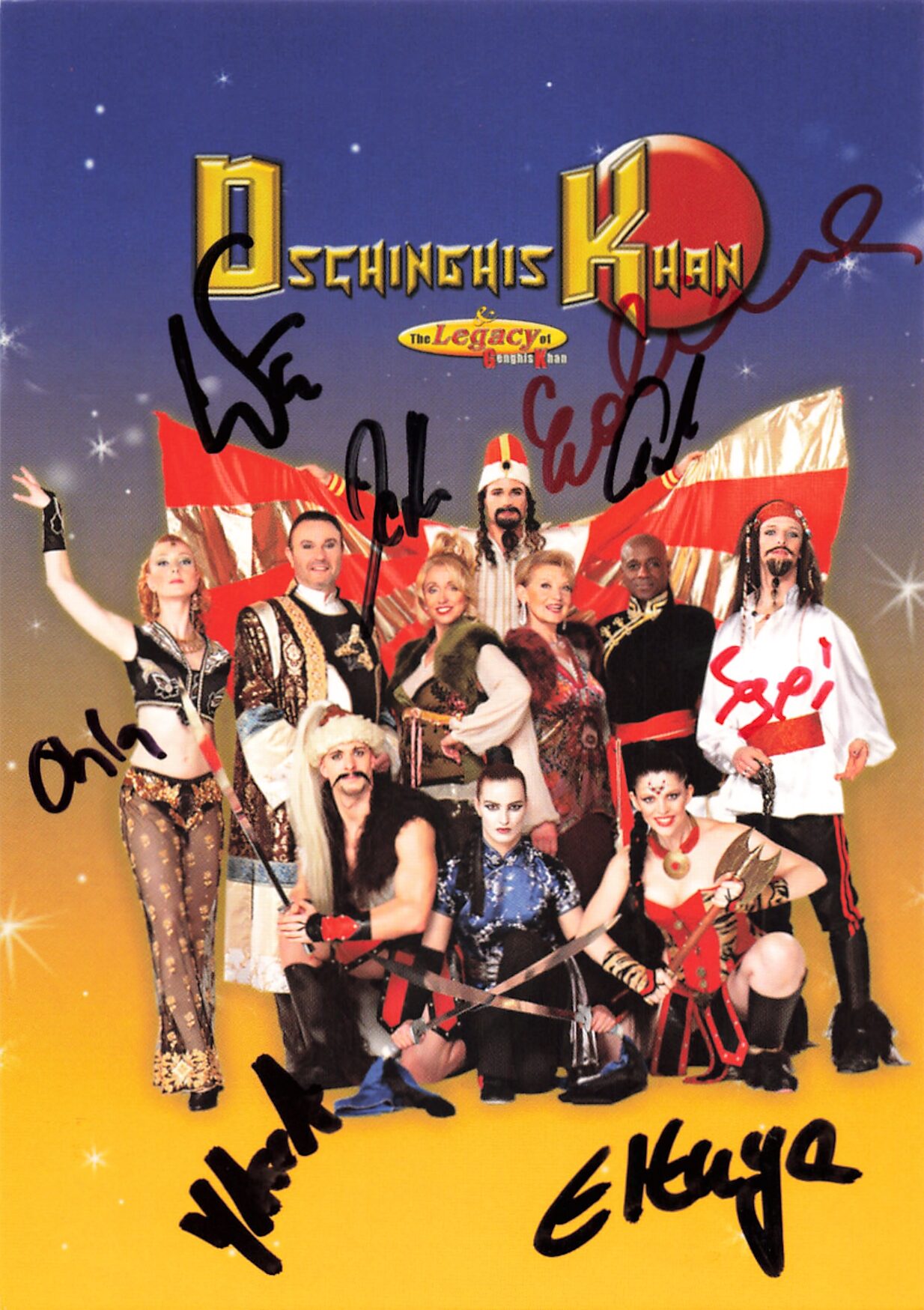 Dschinghis Khan - as-autogramme