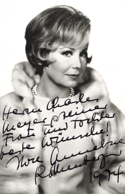 Rothenberger, Anneliese †