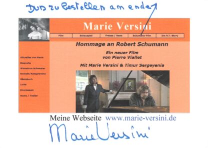 Versini, Marie †