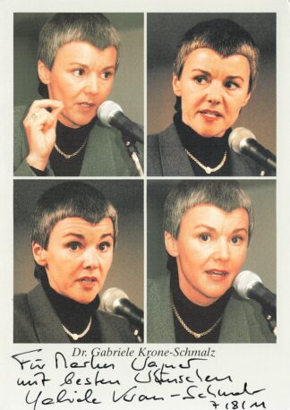 Krone-Schmalz, Dr. Gabriele