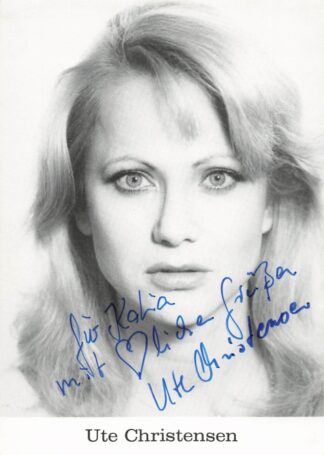Christensen, Ute