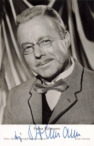 Rühmann, Heinz †
