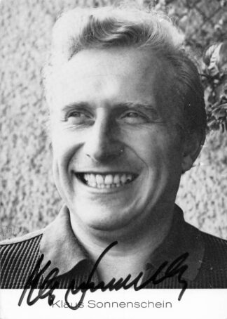 Sonnenschein, Klaus †