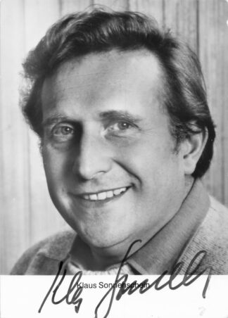 Sonnenschein, Klaus †