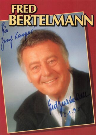 Bertelmann, Fred †