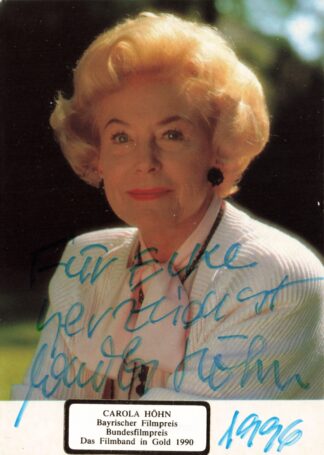Höhn, Carola †