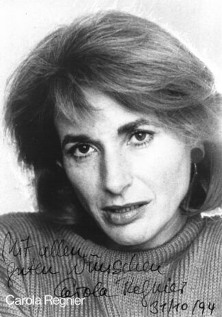 Regnier, Carola †
